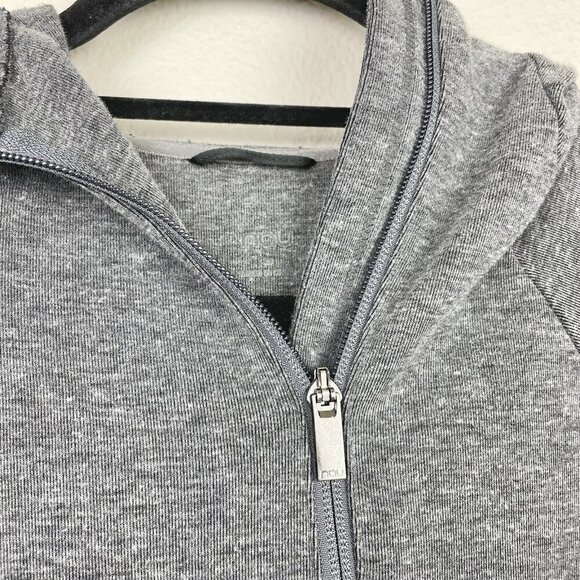 Nau Women's XS Hyperspace Grey Spacedye Full Zip Hoodie Sweatshirt Organic Cotto - Picture 9 of 16